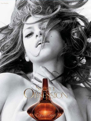 Eva Mendes for Calvin Klein Secret Obsession perfume