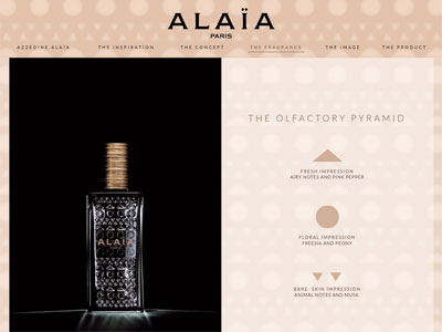 Alaia Paris Website