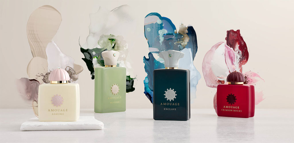 Amouage Renaissance Collection fragrance ad