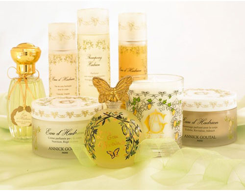 Annick Goutal Eau d'Hadrien fragrance collection