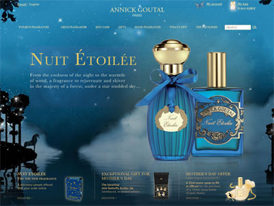 Annick Goutal Nuit Etoilee website