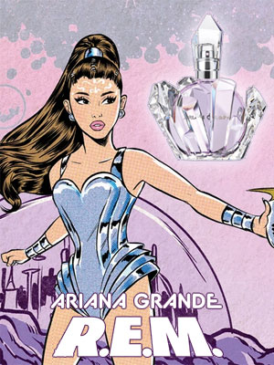 Ariana Grande R.E.M. eau de parfum illustration 2020