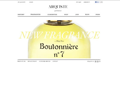 Arquiste Boutonniere No. 7 website