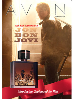 Jon Bon Jovi Unplugged for Him fragrance by Avon