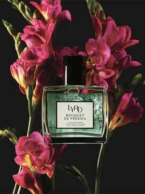 Avon LYRD Bouquet de Freesia fragrance ad