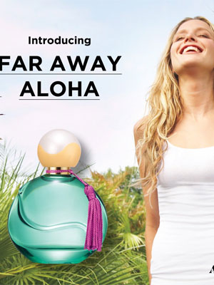 Avon Far Away Aloha Fragrance Ad