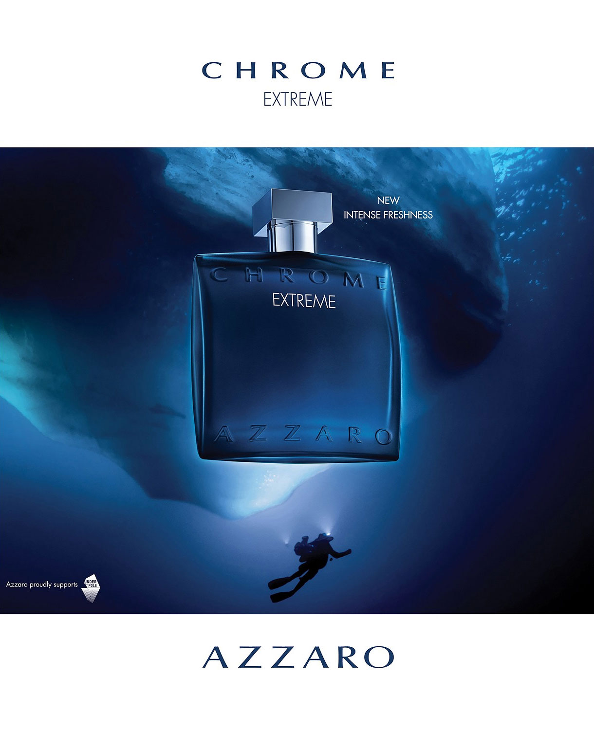 Azzaro Chrome Extreme Fragrance Ad