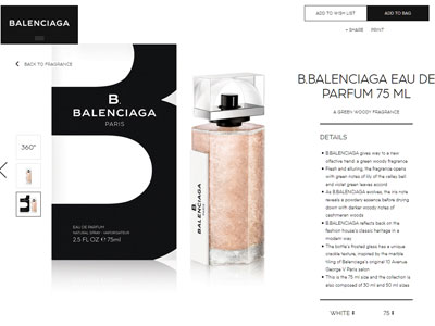 B.Balenciaga Website