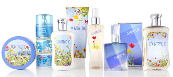 Country Chic Bath and Body Works fragrances