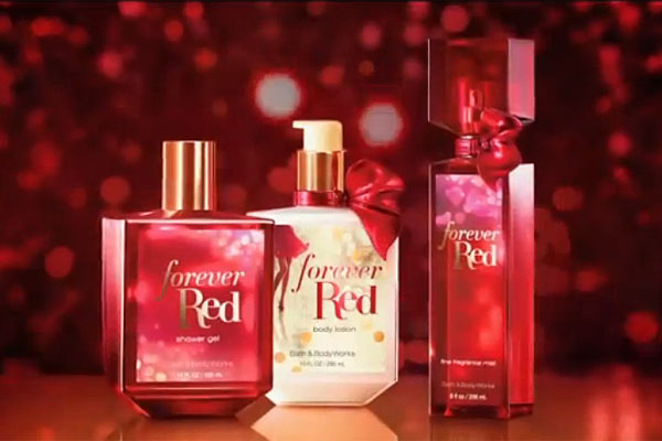 Bath & Body Works Forever Red perfume fruity floral fragrance for women
