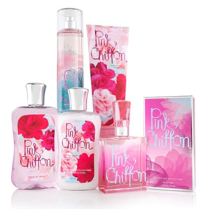 Pink Chiffon Bath and Body Works perfume