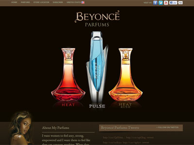 Beyonce Pulse website