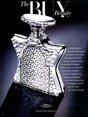 Bond No.9 Dubai Diamond Perfume editorial