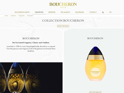 Boucheron Pour Femme website
