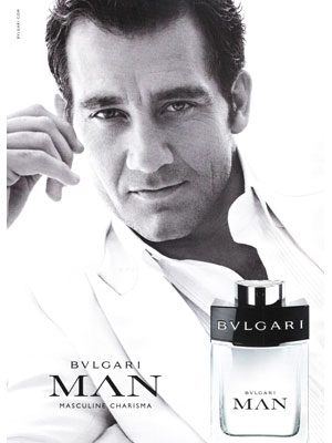 Bvlgari Man fragrance, Clive Owen