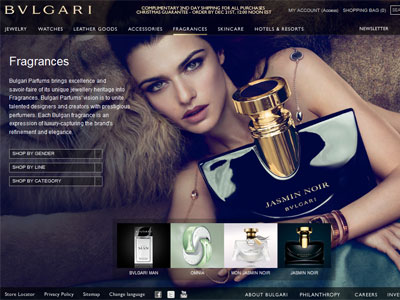 Bvlgari Jasmin Noir L'Essence website