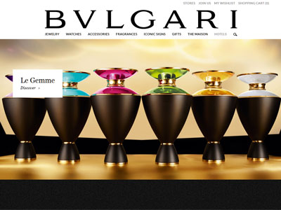Bvlgari Le Gemme Website