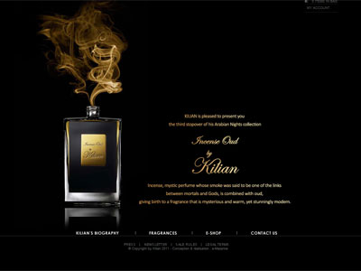 Incense Oud by Kilian website