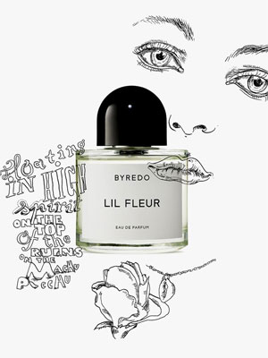 Byredo Lil Fleur perfume ad