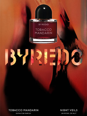 Byredo Tobacco Mandarin perfume ad