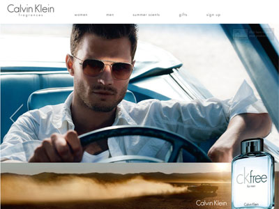 Calvin Klein CK Free website