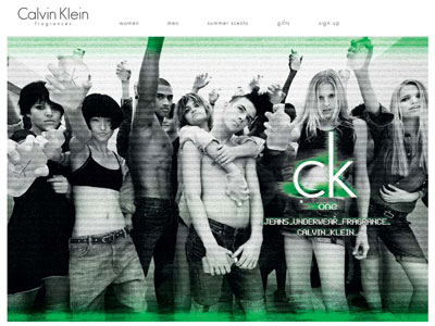 Calvin Klein CK One Shock for Her website