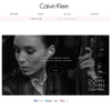 Calvin Klein Downtown Website