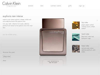 Calvin Klein Euphoria Men Intense website