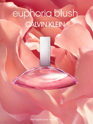 Calvin Klein Euphoria Blush ad