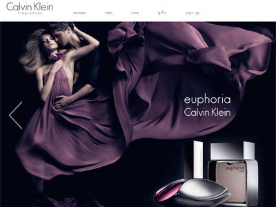 Forbidden Euphoria Calvin Klein website