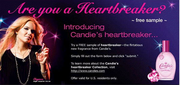 Candie's Heartbreaker Candie's perfumes 2006