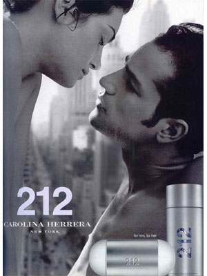 212 Men Carolina Herrera fragrances