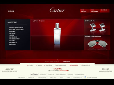 Cartier Les Heures de Parfum X L'Heure Folle website
