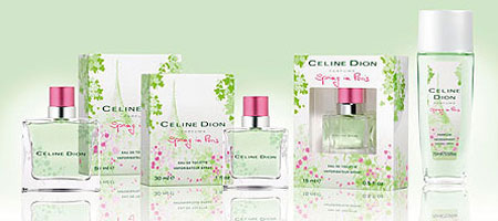 Celine Dion Spring in Paris Fragrance Collection