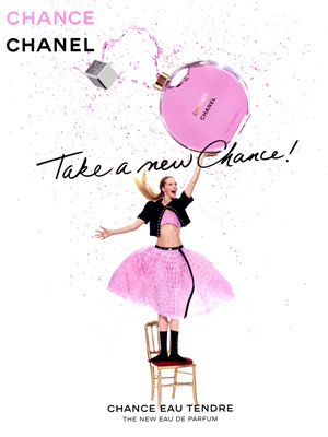 Chanel Chance ad Abby Champion 2019