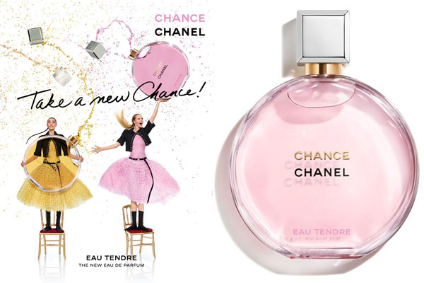chanel perfume women pink