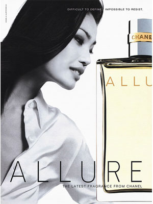 Chanel Allure perfumes