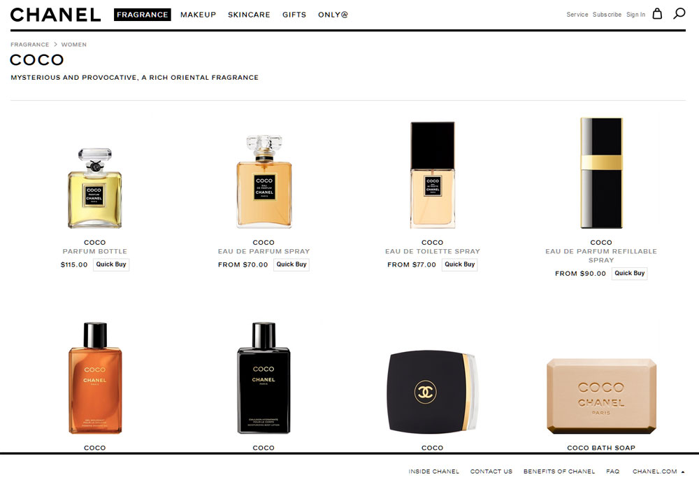Chanel Coco - Perfumes, Colognes, Parfums, Scents resource guide