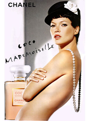Kate Moss Chanel Coco Mademoiselle perfume