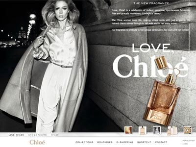 Love Chloe website