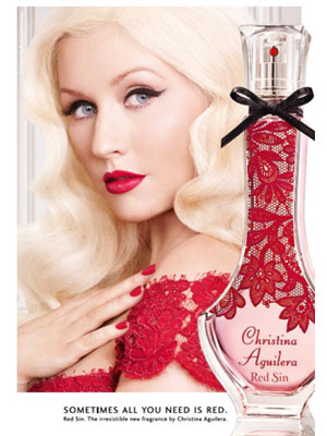 Red Sin Christina Aguilera perfume