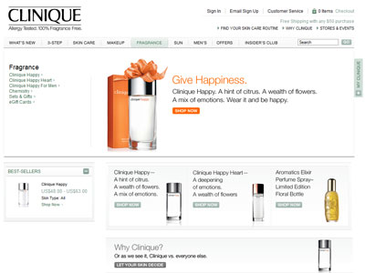 Clinique Complete Happiness Gift Set website