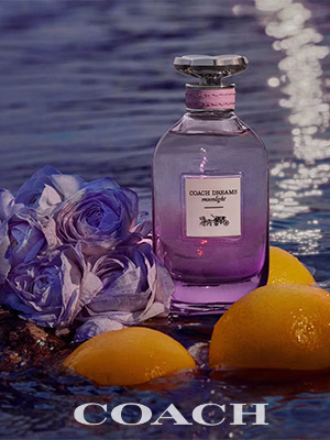 Coach Dreams Moonlight fragrance ad 2024