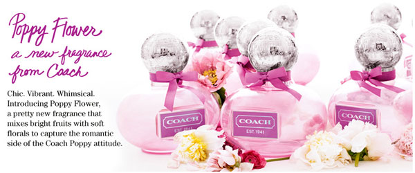 Poppy Flower Coach fragrances