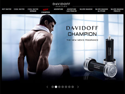 Davidoff Champion website