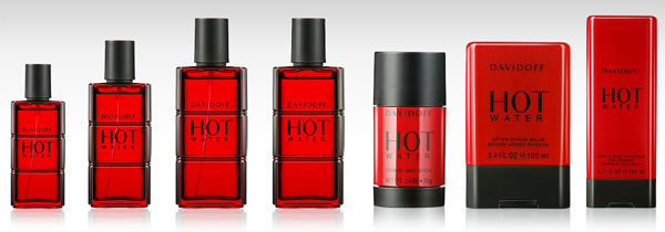 Davidoff Hot Water fragrance collection