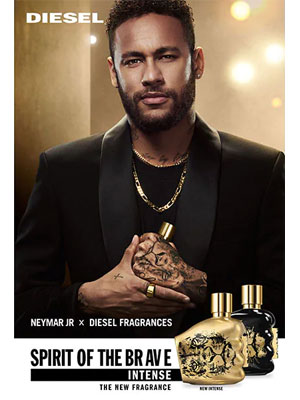 Diesel Spirit of the Brave Intense ad Neymar Jr.