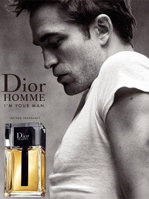 Dior Homme Robert Pattinson fragrance ad
