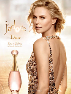 Dior J'adore Eau Lumiere Perfume Ad