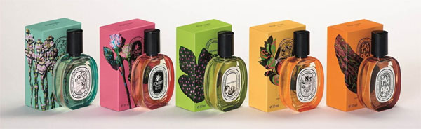 Diptyque Raw Materials in Color Collection